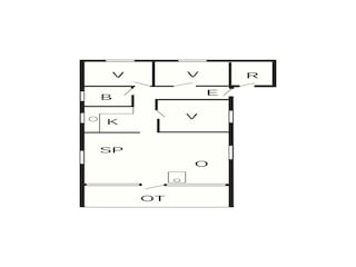 Ferienhaus Bønnerup Strand Grundriss 3