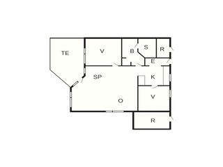 Vakantiehuis Otterndorf Grondplan 20