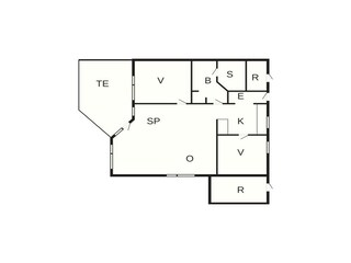 Vakantiehuis Otterndorf Grondplan 6