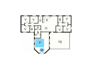 Maison de vacances Vaeggerløse Plan d'étage 36