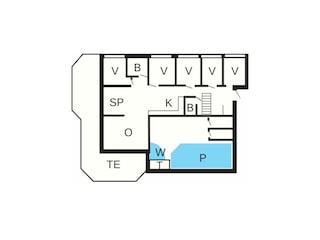 Ferienhaus Snogebæk Grundriss 7