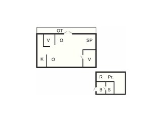 Vakantiehuis Gilleleje Grondplan 38