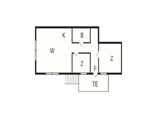 Vakantiehuis Ballstad Grondplan 22