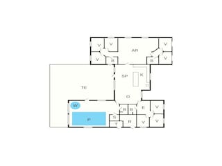 Ferienhaus Bagenkop Grundriss 2