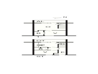 Casa de vacaciones Højer Plano de planta 4