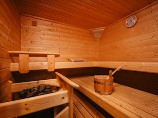Sauna mit Ruheraum