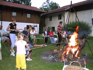 Ein richtig großes Lagerfeuer