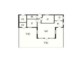 Holiday house Sømarken Floor Plan 7