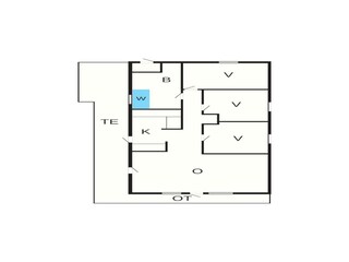 Ferienhaus Bratten Strand Grundriss 41