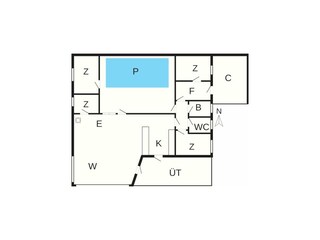 Casa de vacaciones Hou Plano de planta 5