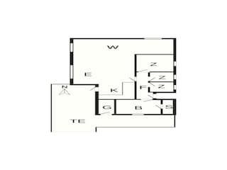 Ferienhaus Løkken Grundriss 3