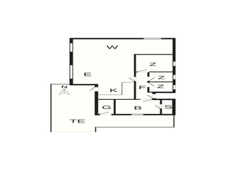 Maison de vacances Løkken Plan d'étage 3