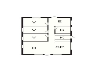 Maison de vacances Rømø Plan d'étage 38