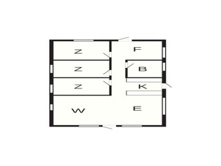Holiday house Rømø Floor Plan 2