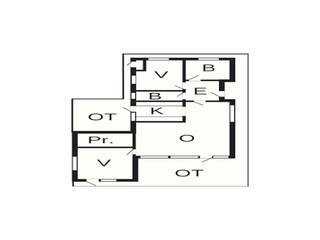 Casa de vacaciones Falsled Plano de planta 33