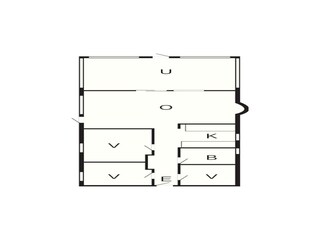 Vakantiehuis Hirtshals Grondplan 24