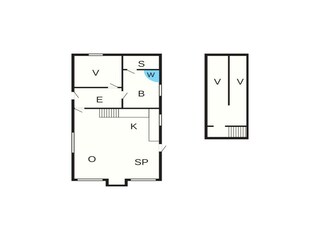 Casa per le vacanze Thorup Strand Pianta del piano 56