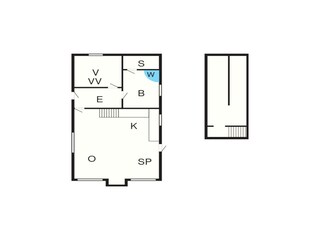 Ferienhaus Thorup Strand Grundriss 5
