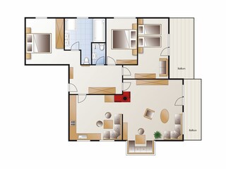 Appartamento per vacanze Bolsterlang Caratteristiche 8