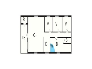 Casa per le vacanze Oksbøl Pianta del piano 36