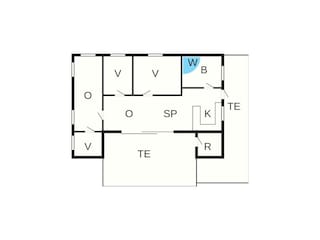 Ferienhaus Løkken Grundriss 4