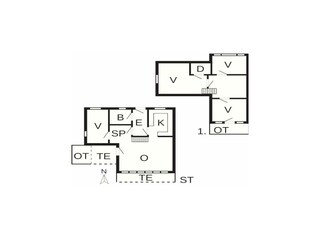 Vakantiehuis Hou Grondplan 19