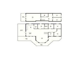 Vakantiehuis Norddal Grondplan 42