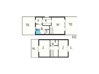 Casa per le vacanze Blåvand Pianta del piano 3