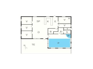 Casa de vacaciones Ebeltoft Plano de planta 37