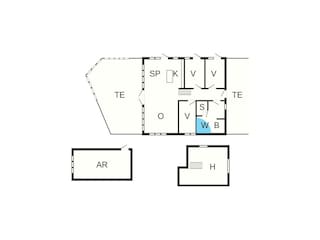 Ferienhaus Løkken Grundriss 32