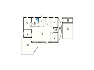 Casa per le vacanze Marielyst Pianta del piano 41