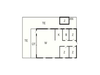 Maison de vacances Egense Plan d'étage 3