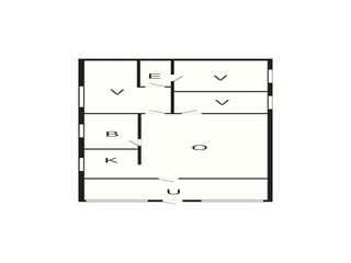 Casa per le vacanze Sundsøre Pianta del piano 36