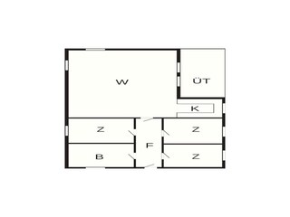 Ferienhaus Marielyst Grundriss 2