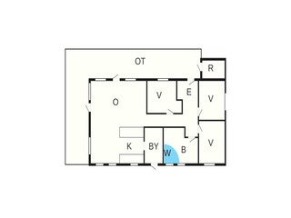 Vakantiehuis Hovborg Grondplan 37