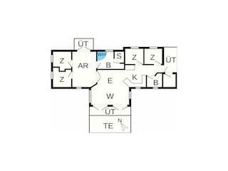 Holiday house Sydals Floor Plan 51