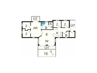 Maison de vacances Sydals Plan d'étage 13
