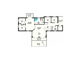 Ferienhaus Sydals Grundriss 13