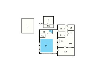 Maison de vacances Vejers Strand Plan d'étage 42