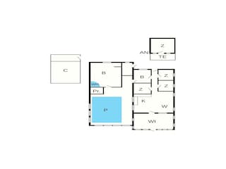 Ferienhaus Vejers Strand Grundriss 42