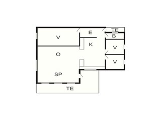 Maison de vacances Vejby Strand Plan d'étage 3