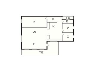 Maison de vacances Vejby Strand Plan d'étage 4