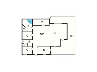 Maison de vacances Jægerspris Plan d'étage 36