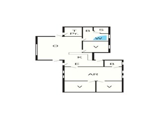 Maison de vacances Løkken Plan d'étage 37