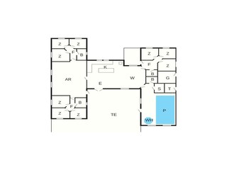 Ferienhaus Vejlby Grundriss 53