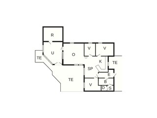 Maison de vacances Skaven Strand Plan d'étage 24