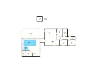 Ferienhaus Fjellerup Strand Grundriss 3