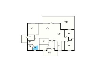 Casa de vacaciones Sønderballe Plano de planta 4