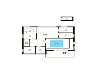 Ferienhaus Ørsted Grundriss 3