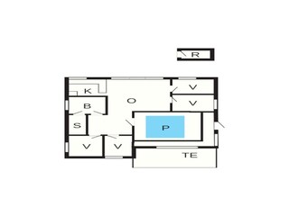 Casa per le vacanze Ørsted Pianta del piano 3